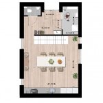 Plattegrond woningtype b2 begane grond Plattegrond woningtype b2 begane grond