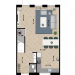 Plattegrond woningtype C1 begane grond Plattegrond woningtype C1 begane grond
