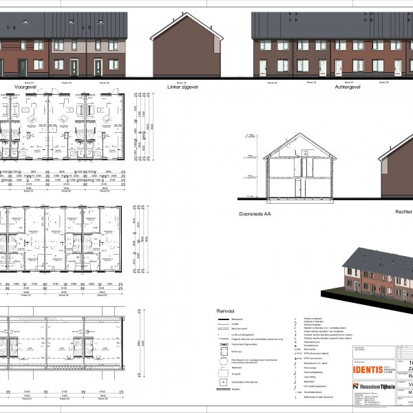 Verkooptekening kavel 19-23 Verkooptekening kavel 19-23