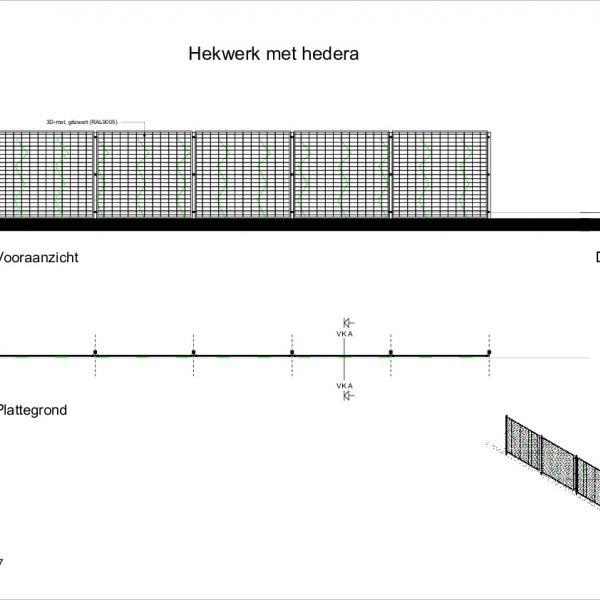 Dames aan de Brink - hekwerk kavel 147 Dames aan de Brink - hekwerk kavel 147