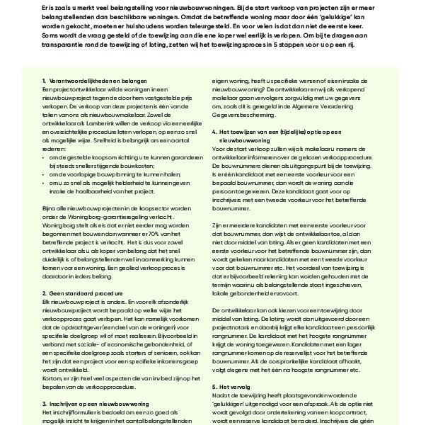 Nieuwbouwprotocol Nieuwbouwprotocol