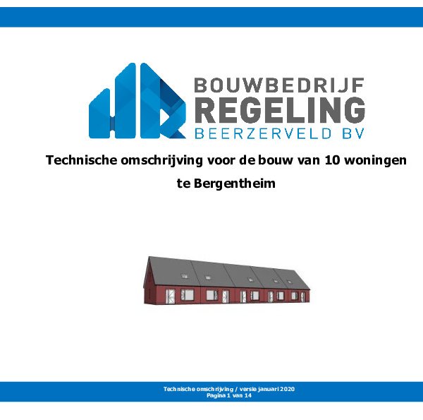 Technische omschrijving Technische omschrijving