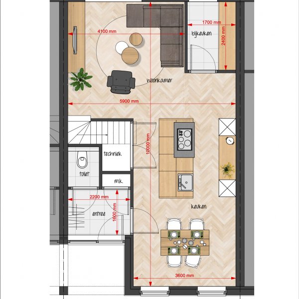 Plattegrond bouwnummer 11 Plattegrond bouwnummer 11