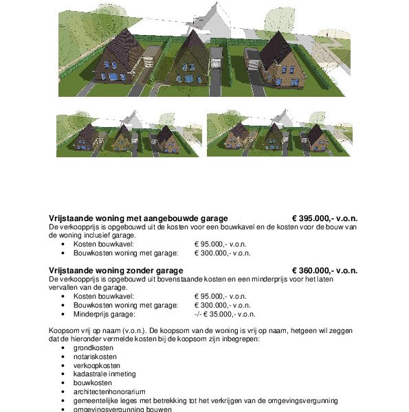 Prijslijst Prijslijst