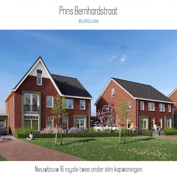 Brochure twee onder één kap woning met technische omschrijving Brochure twee onder één kap woning met technische omschrijving