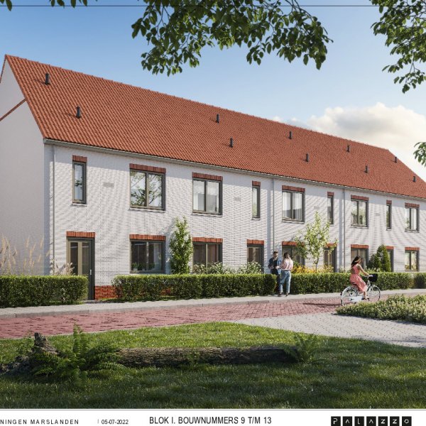 Verkooptekening bouwnr 9 t/m 13 Verkooptekening bouwnr 9 t/m 13