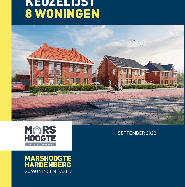 Keuzelijst twee-onder-één kapwoningen Keuzelijst twee-onder-één kapwoningen