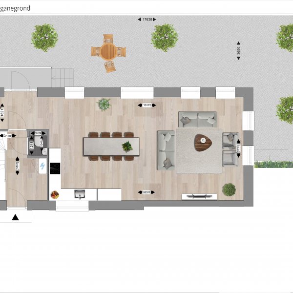 Bouwnummer 3, begane grond Bouwnummer 3, begane grond