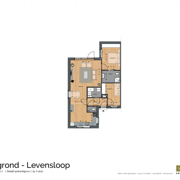 Plattegrond levensloopbestendige woning Plattegrond levensloopbestendige woning