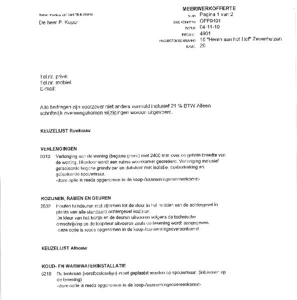 Meerwerk kavel 20 Meerwerk kavel 20