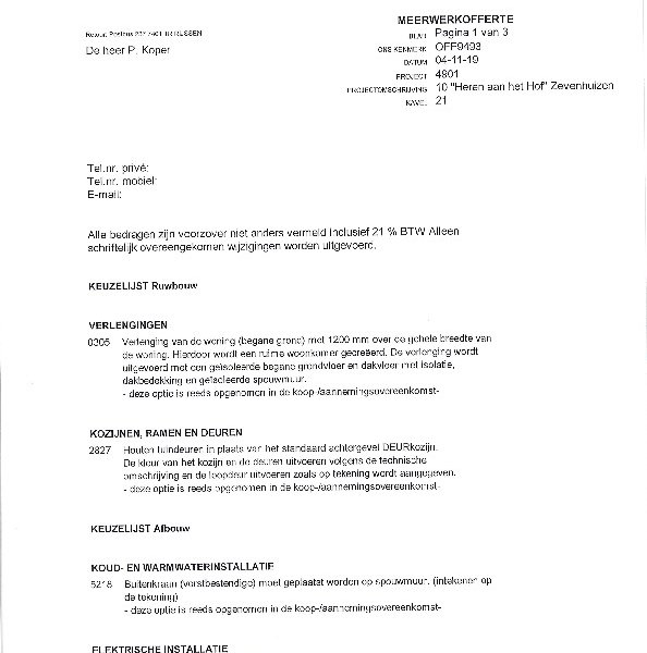 Meerwerk kavel 21 Meerwerk kavel 21