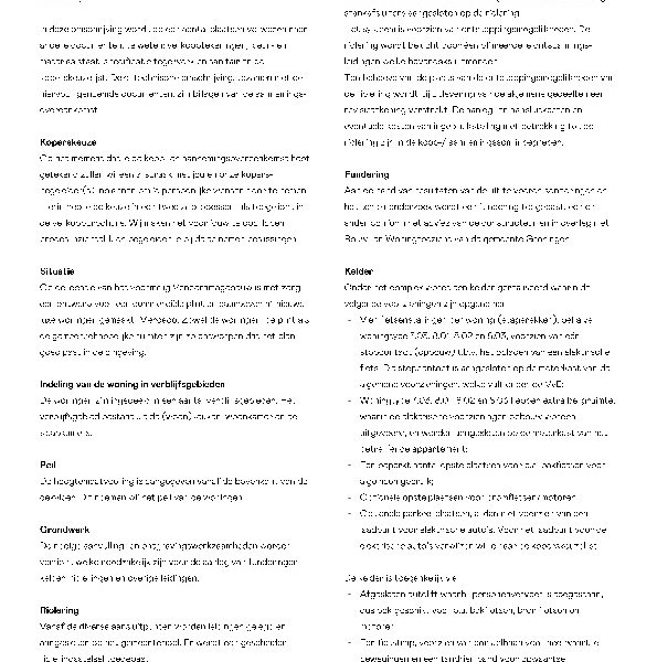 Technische Omschrijving Technische Omschrijving