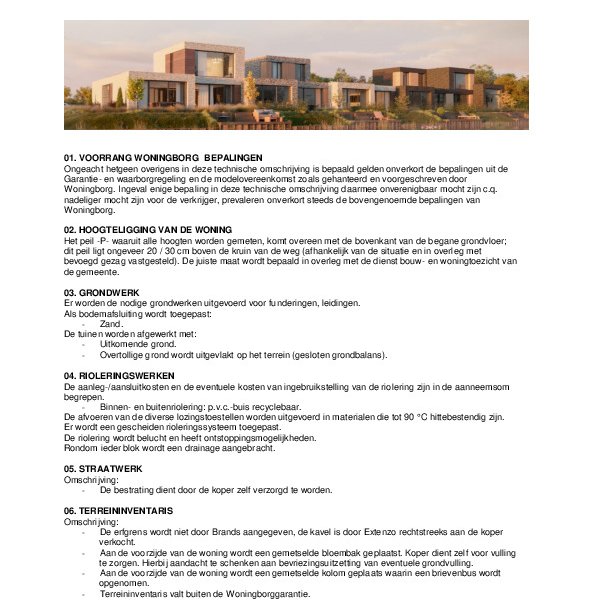 Technische omschrijving Technische omschrijving