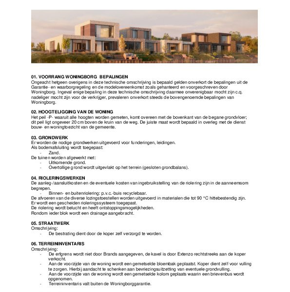 Technische omschrijving Technische omschrijving