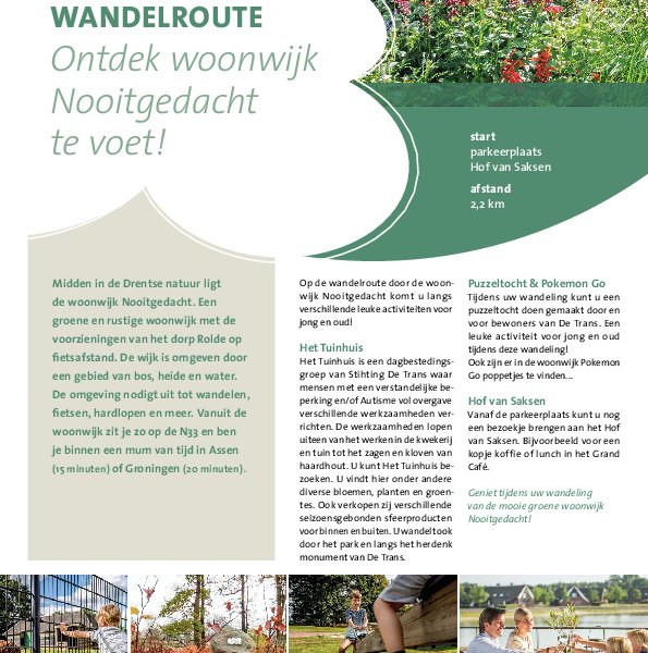 Wandelroute Nooitgedacht Wandelroute Nooitgedacht