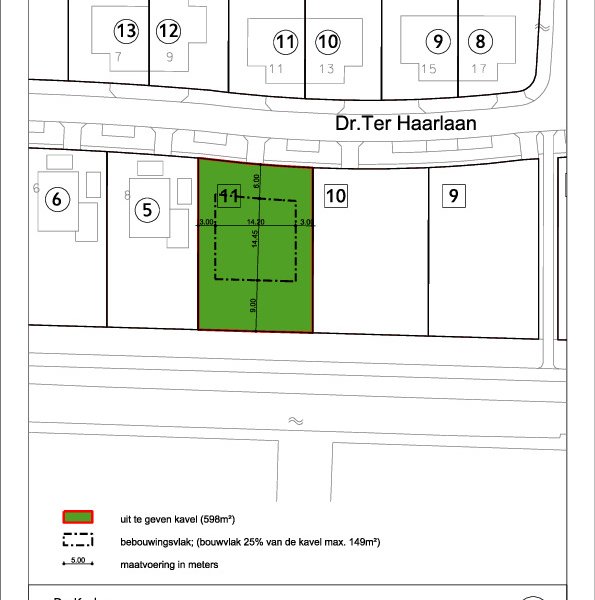 Kavelpaspoort kavel 11 Kavelpaspoort kavel 11