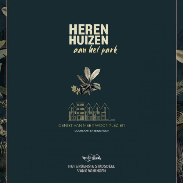 Verkoopbrochure Herenhuizen aan het park Verkoopbrochure Herenhuizen aan het park
