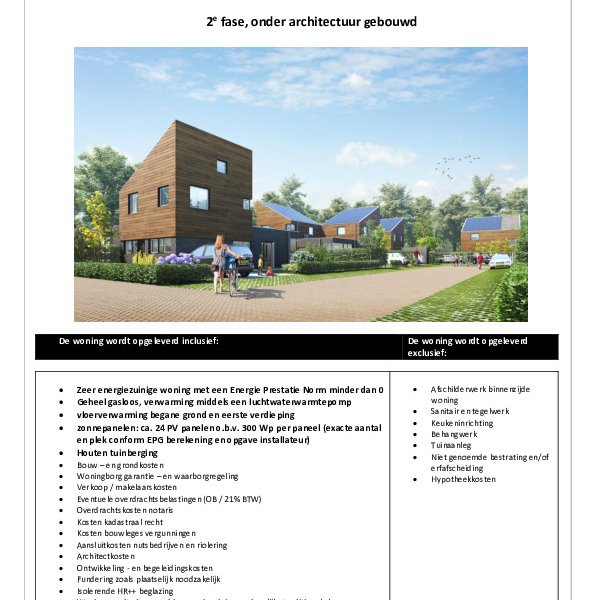Prijslijst Prijslijst