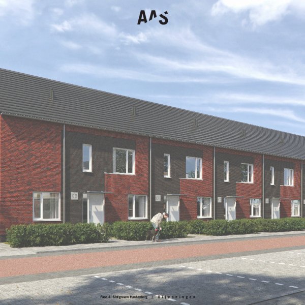 Verkooptekening rijwoningen Verkooptekening rijwoningen