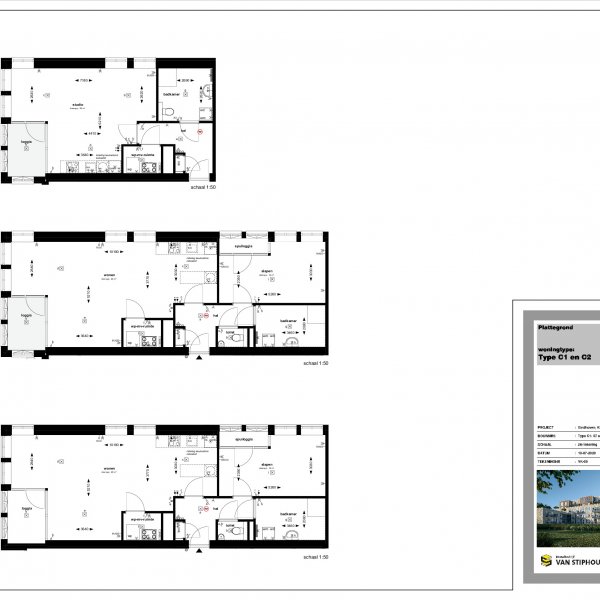 Plattegrond type C Plattegrond type C