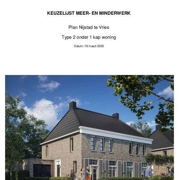 Koperskeuzelijst Tweekapper Koperskeuzelijst Tweekapper