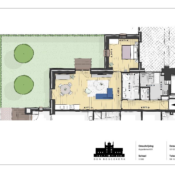 Plattegrond app 1 Plattegrond app 1