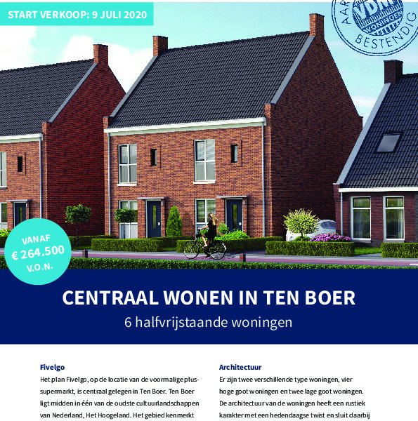 Flyer Fivelgo ten Boer Flyer Fivelgo ten Boer
