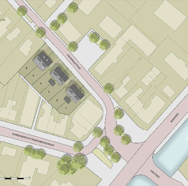 Situatie-, verkoop en optietekeningen Situatie-, verkoop en optietekeningen