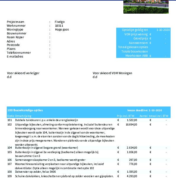 Koperskeuzelijsten en sanitair Koperskeuzelijsten en sanitair