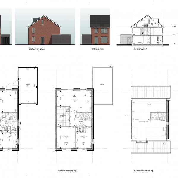 Hoekwoning bouwnummer 1 Hoekwoning bouwnummer 1