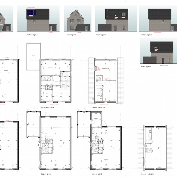 Optietekeningen vrijstaande woning Optietekeningen vrijstaande woning
