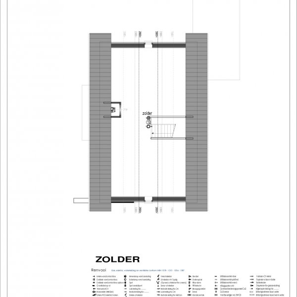Plattegrond Zolderverdieping Plattegrond Zolderverdieping