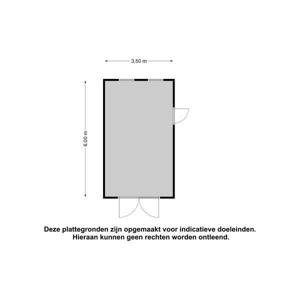 Plattegrond garage bouwnummer 13 en 14 Plattegrond garage bouwnummer 13 en 14