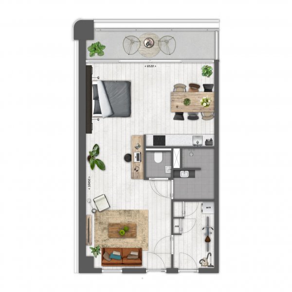 Plattegrond type A Plattegrond type A