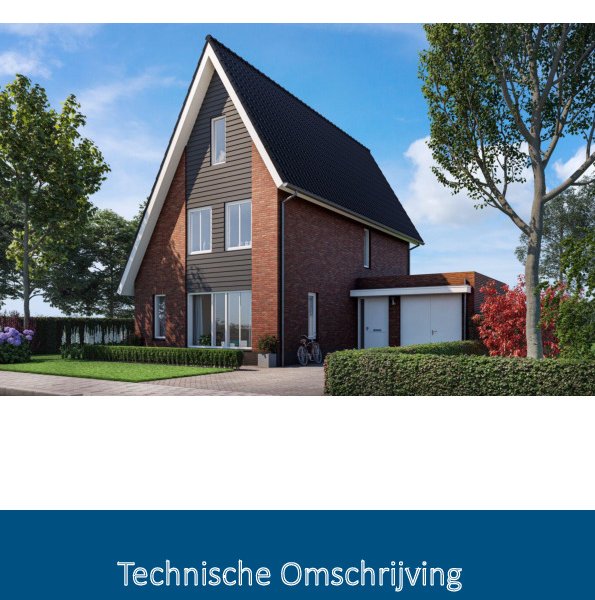 Technische omschrijving woningtype 1 Technische omschrijving woningtype 1