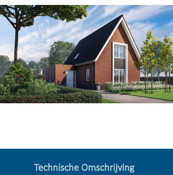 Technische omschrijving woningtype 2 Technische omschrijving woningtype 2