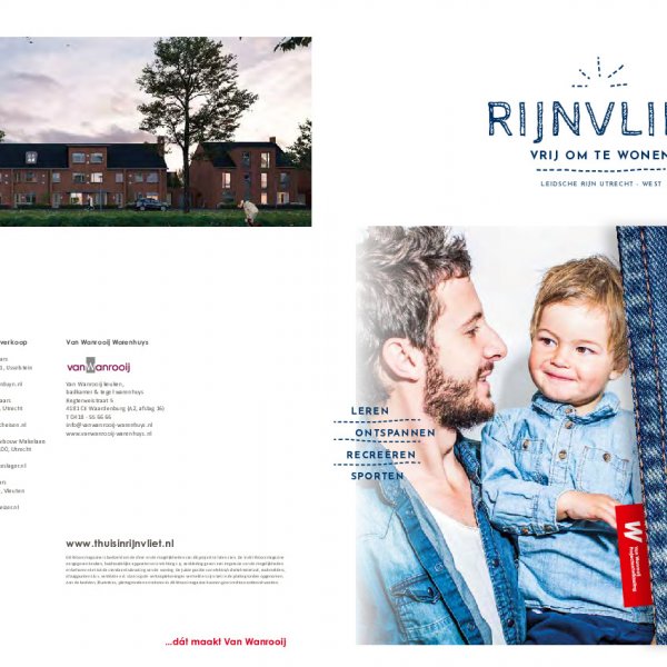 Verkoopbrochure 137 woningen Rijnvliet West Verkoopbrochure 137 woningen Rijnvliet West