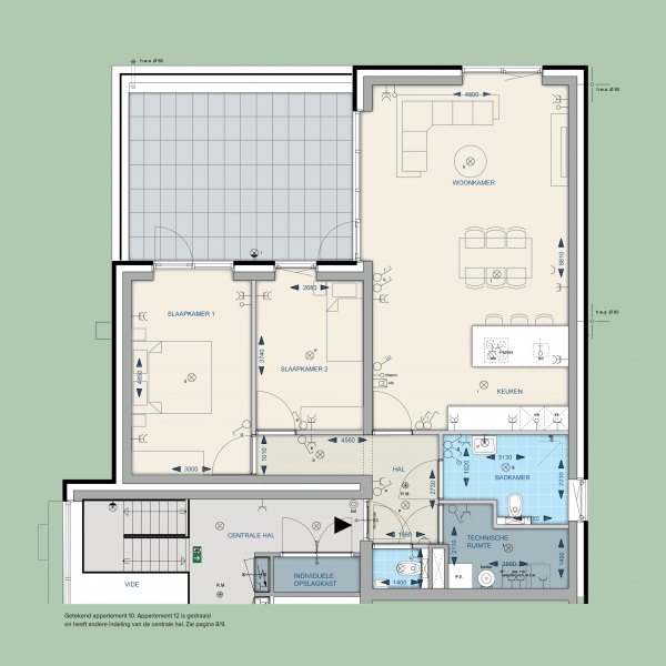 Appartementen 10 en 12 Appartementen 10 en 12