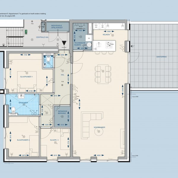 Appartementen 5 en 7 Appartementen 5 en 7