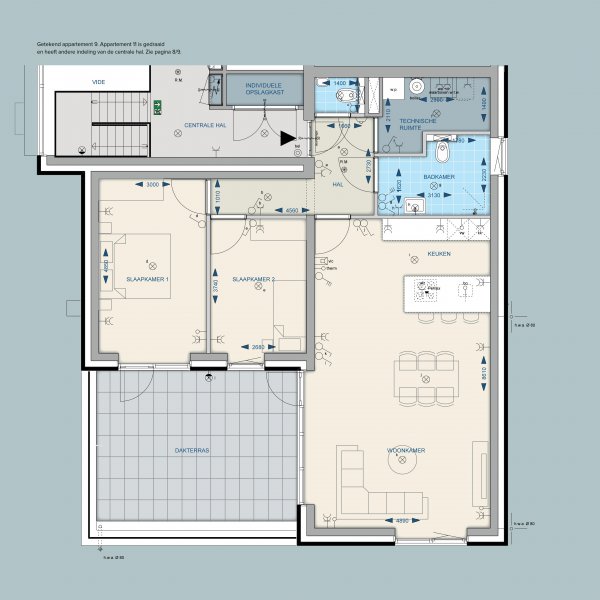 Appartementen 9 en 11 Appartementen 9 en 11