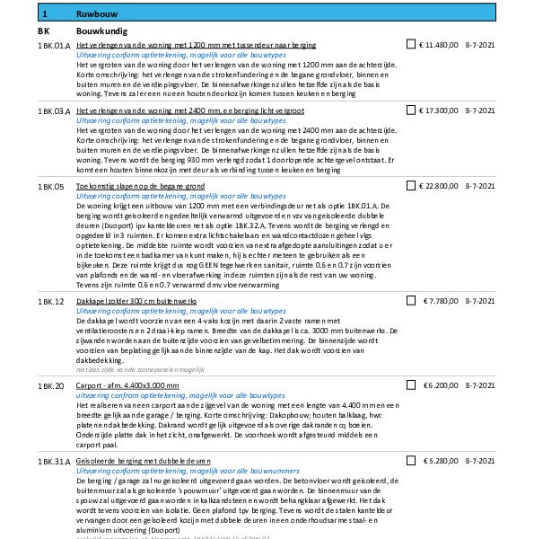 Koperskeuzelijst Koperskeuzelijst