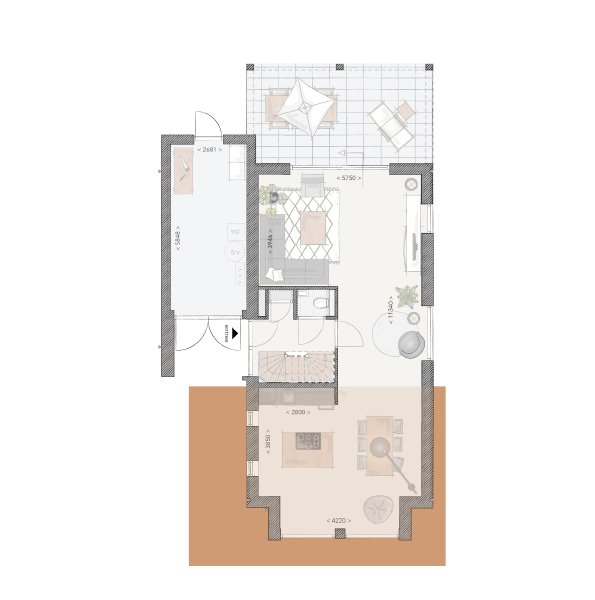 Optie tuingericht wonen Optie tuingericht wonen