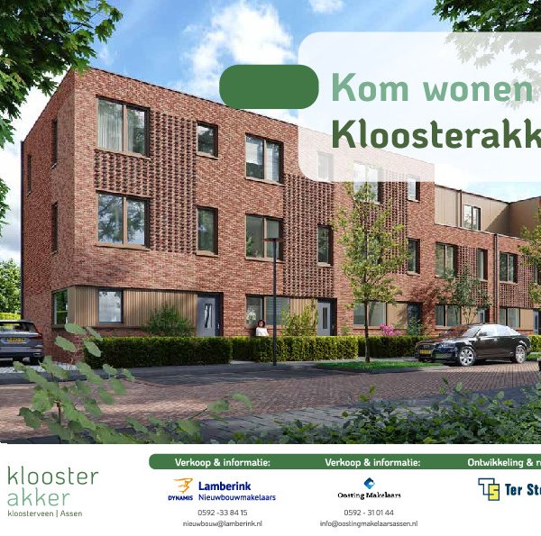 Flyer rijwoningen Flyer rijwoningen