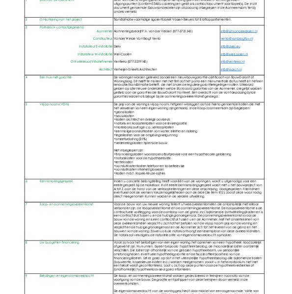 Technische omschrijving Technische omschrijving