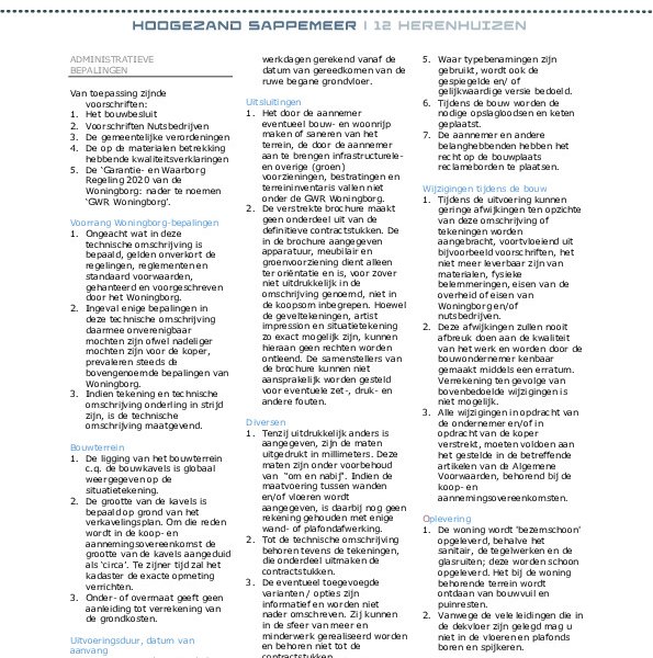 Technische omschrijving Technische omschrijving