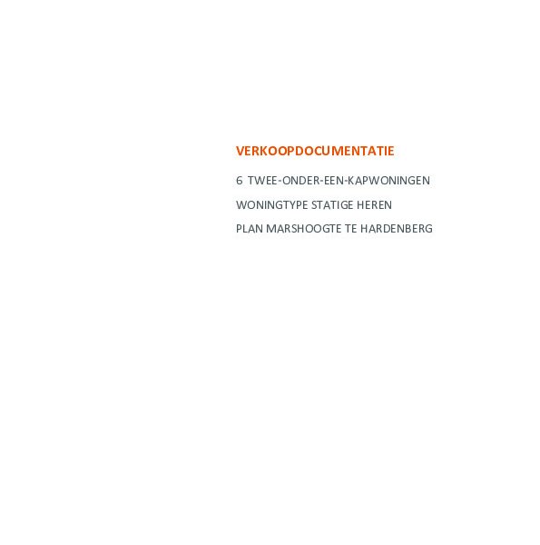 Verkoopdocumentatie - Statige Heren Verkoopdocumentatie - Statige Heren