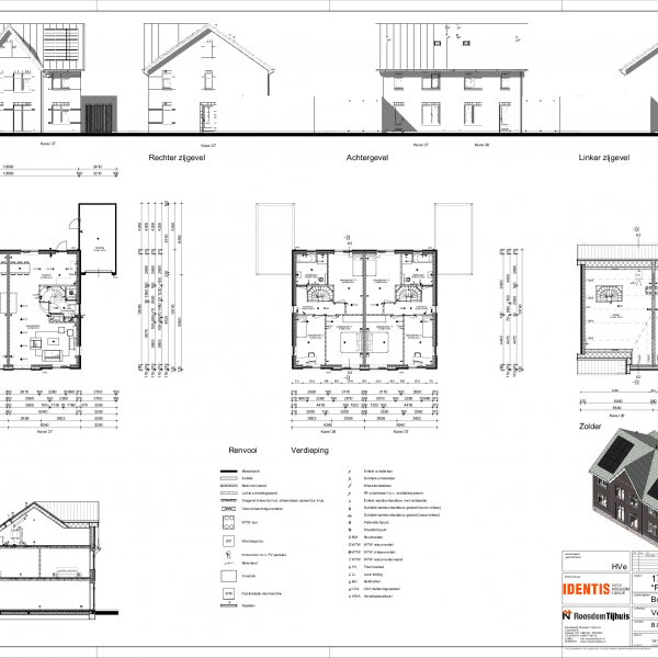 Statige Heren - Verkooptekening kavel 36-37 Statige Heren - Verkooptekening kavel 36-37