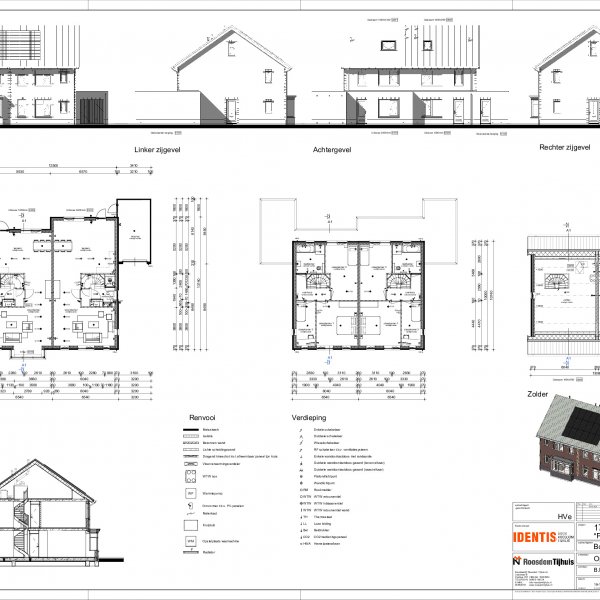 Statige Heren - Optietekening kavel 32-33, 34-35 Statige Heren - Optietekening kavel 32-33, 34-35