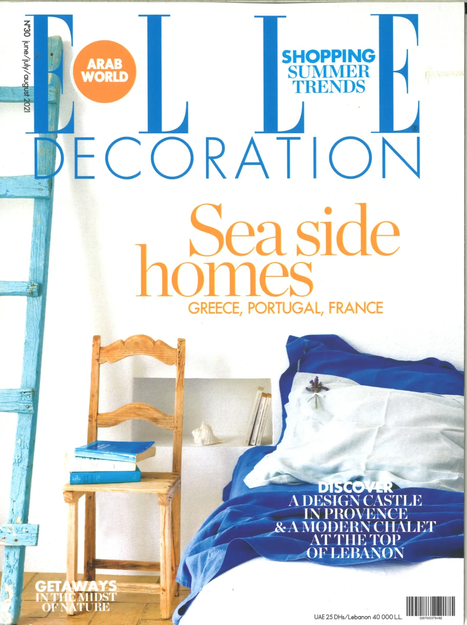 ELLE DECORATION - Chalet Arnouk publication cover