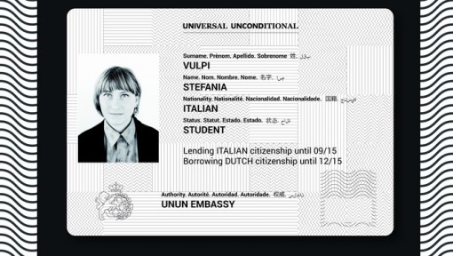 Stefania Vulpi, Universal Unconditional, 2015